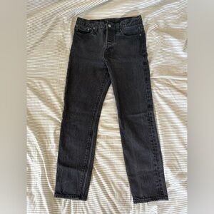 Levi’s Black Straight-Leg Jeans